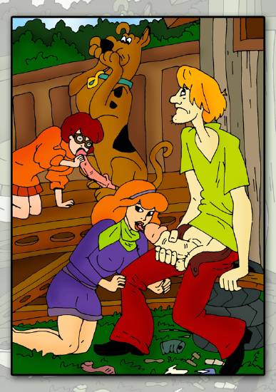 scooby-doo X3 nuzzles pounces on you
