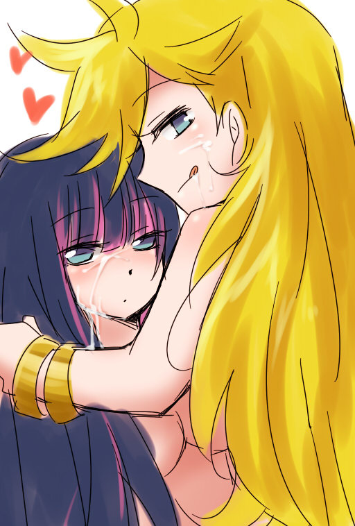 ost and panty stocking juice School_dot_fight