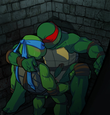 mutant ninja turtles squirrelanoids teenage Shinmai-maou-no-testament-naruse-maria-hyper-kakoii-echii-battle-render