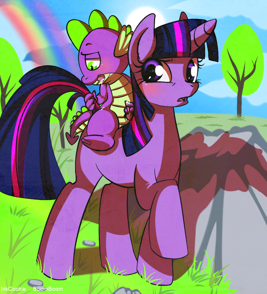 pony friendship spike is my tlckle magic little The_developing_adventures_of_golden_girl